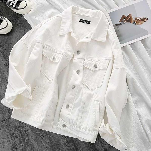 women's jackets denim jacket for women white color bomber jeans coat bf style loose outwear, Black;brown
women's jackets denim jacket for women white color bomber jeans coat bf style loose outwear, Black;brown
