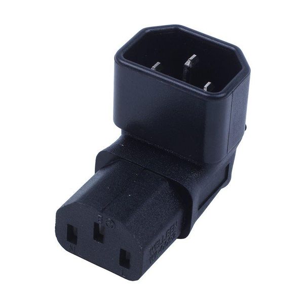 smart power plugs right angled iec adapter, up 320 c14 to c13 for lcd/lec tv wall mount black
smart power plugs right angled iec adapter, up 320 c14 to c13 for lcd/lec tv wall mount black