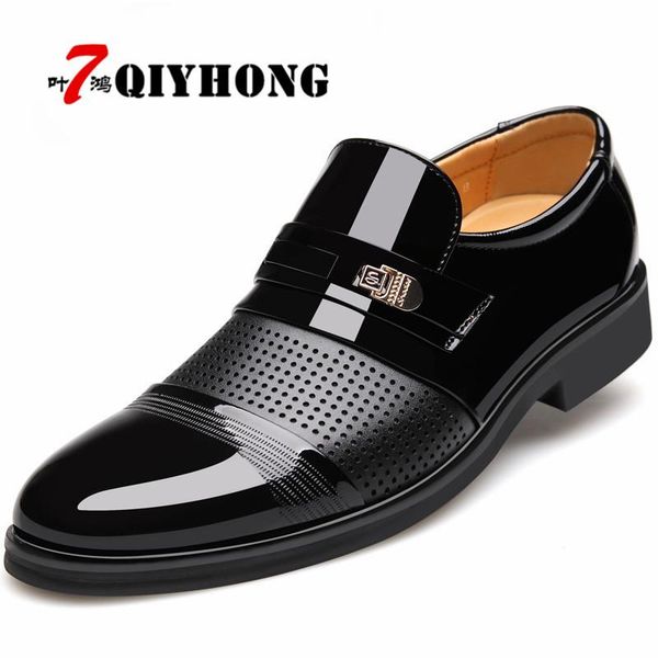 dress shoes qiyhong 2021 summer men hollow out formal microfiber leather quality breathable for business 37-46, Black
dress shoes qiyhong 2021 summer men hollow out formal microfiber leather quality breathable for business 37-46, Black
