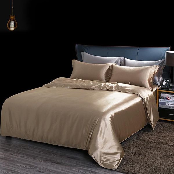 european 100% silk bedding set luxury 4pcs 100s silky duvet cover pillowcase bed sheet solid color a/b side for king size
european 100% silk bedding set luxury 4pcs 100s silky duvet cover pillowcase bed sheet solid color a/b side for king size