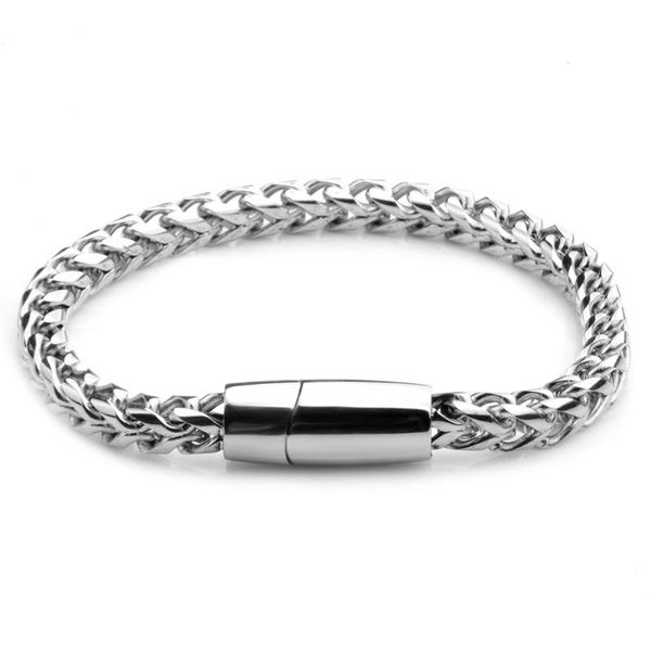charm bracelets 5.5mm width stainless steel magnet end cap clasp buckle connector handsome gifts stylish bangles for men, Golden;silver
charm bracelets 5.5mm width stainless steel magnet end cap clasp buckle connector handsome gifts stylish bangles for men, Golden;silver