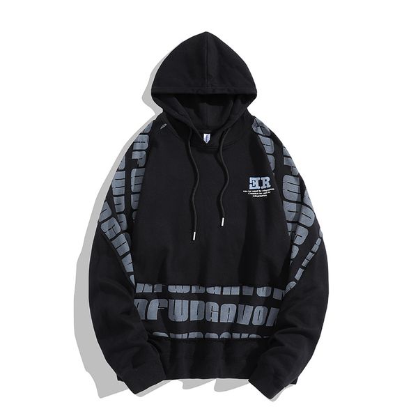 new letter printing design sweater pure cotton comfortable pullover fashion sportswear long-sleeved hoodie popular, Black
new letter printing design sweater pure cotton comfortable pullover fashion sportswear long-sleeved hoodie popular, Black