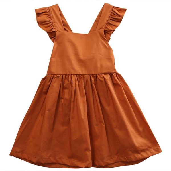 girl's dresses toddler infant baby kids girls casual bowknot sleeveless ruffled vest dress solid sundress, Red;yellow
girl's dresses toddler infant baby kids girls casual bowknot sleeveless ruffled vest dress solid sundress, Red;yellow