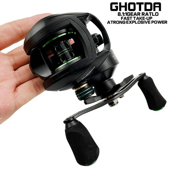 baitcasting reels gs2000 reel high speed 8. gear ratio 17+1bb spool spinning fresh/saltwater magnetic brake system
baitcasting reels gs2000 reel high speed 8. gear ratio 17+1bb spool spinning fresh/saltwater magnetic brake system