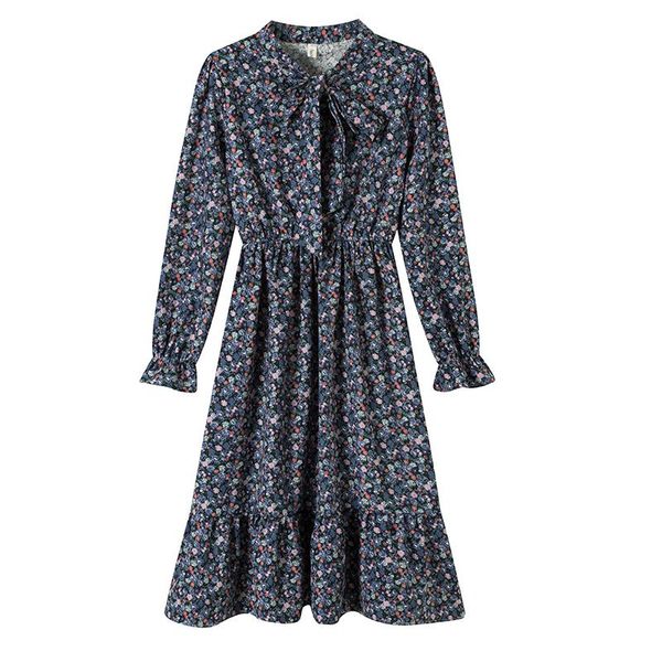 dress thickened fragmentary corduroy long sleeve autumn and winter mid length waist closing dress with thin backing, Black;gray
dress thickened fragmentary corduroy long sleeve autumn and winter mid length waist closing dress with thin backing, Black;gray