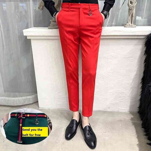 pants mens social white british style trousers green office dress slim fit tight red club pink 201118, Black
pants mens social white british style trousers green office dress slim fit tight red club pink 201118, Black