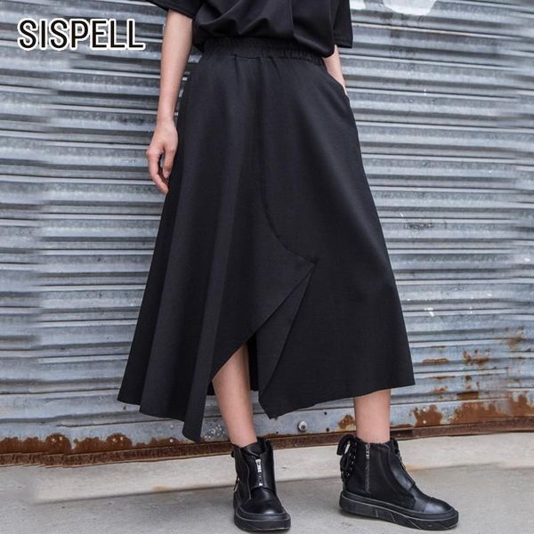skirts sispell autumn winter for women elastic high waist loose black irregular hem women's skirt female fashion tide
skirts sispell autumn winter for women elastic high waist loose black irregular hem women's skirt female fashion tide