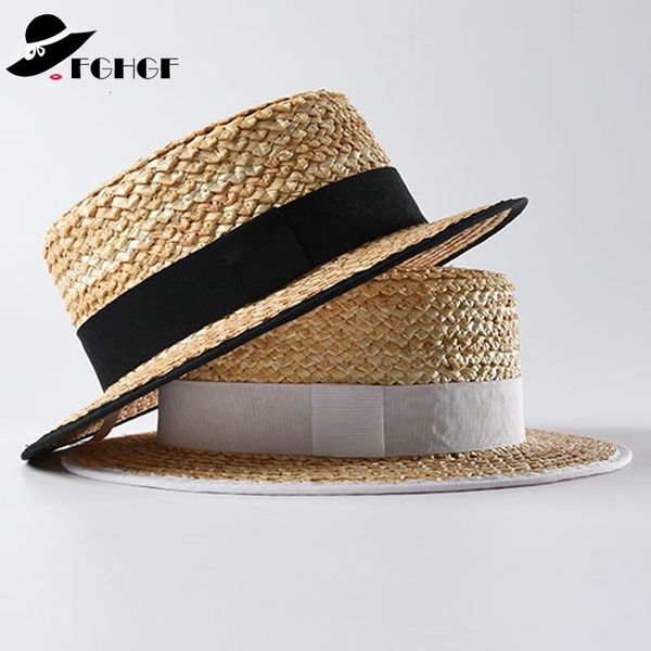 2021 new summer wide brim beach women woven straw sun cap flat ribbon sewn braid boater hat ladies kentucky derby hats hgef, Blue;gray
2021 new summer wide brim beach women woven straw sun cap flat ribbon sewn braid boater hat ladies kentucky derby hats hgef, Blue;gray