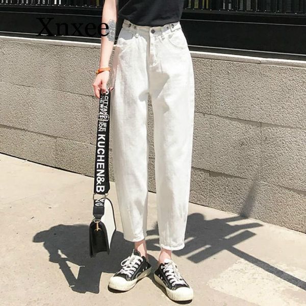 women's jeans woman black pants high waist elastic denim trousers ripped boyfriend for women harem plus size casual white, Blue
women's jeans woman black pants high waist elastic denim trousers ripped boyfriend for women harem plus size casual white, Blue