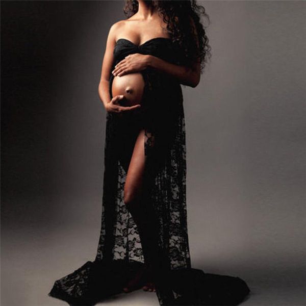casual dresses summer fashion maternity dress for po shoot maxi gown strapless lace fancy women pography props, Black;gray
casual dresses summer fashion maternity dress for po shoot maxi gown strapless lace fancy women pography props, Black;gray