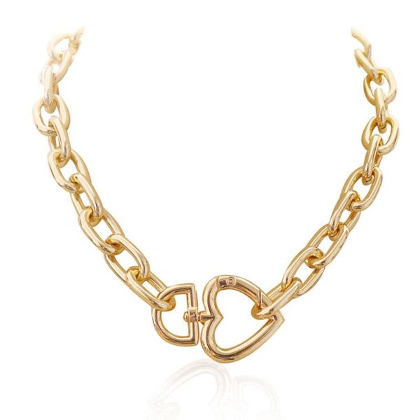 chokers geometric metal exaggerated love necklace female personality fashion creative, Golden;silver
chokers geometric metal exaggerated love necklace female personality fashion creative, Golden;silver