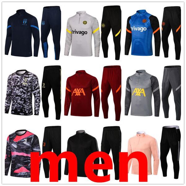 21 22 men adults football tracksuit training suit 2021 2022 soccer jersey survetement foot chandal futbol tuta jogging 888, Black
21 22 men adults football tracksuit training suit 2021 2022 soccer jersey survetement foot chandal futbol tuta jogging 888, Black