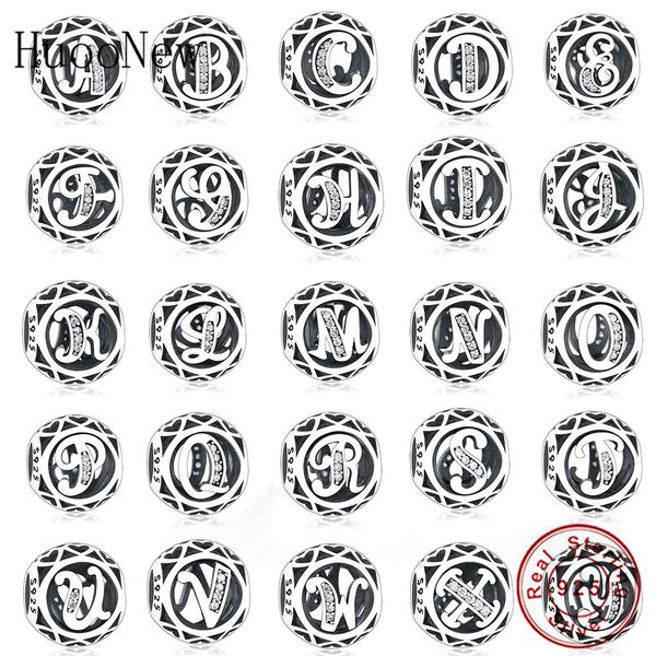 fit original pandora charm bracelet 100% 925 silver initial letter alphabet bead jewelry making berloque craft christmas kralen q0531, Black
fit original pandora charm bracelet 100% 925 silver initial letter alphabet bead jewelry making berloque craft christmas kralen q0531, Black
