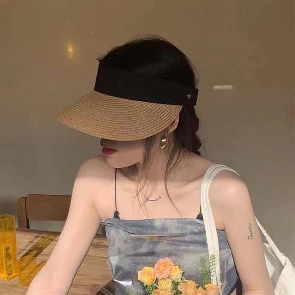 wide brim hats summer women sun hat empty straw magic tape panama sunscreen breathable visor caps outdoor beach sunshade, Blue;gray
wide brim hats summer women sun hat empty straw magic tape panama sunscreen breathable visor caps outdoor beach sunshade, Blue;gray