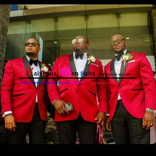 men's suits & blazers red one button black peaked lapel mens slim groomsmen wedding tuxedo tailor-made boyfriend prom suit (jacket+pant, White;black
men's suits & blazers red one button black peaked lapel mens slim groomsmen wedding tuxedo tailor-made boyfriend prom suit (jacket+pant, White;black