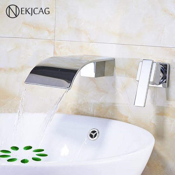 chrome bathroom basin faucet single lever cold water mixer taps wall mounted waterfall spout washing sink faucet
chrome bathroom basin faucet single lever cold water mixer taps wall mounted waterfall spout washing sink faucet