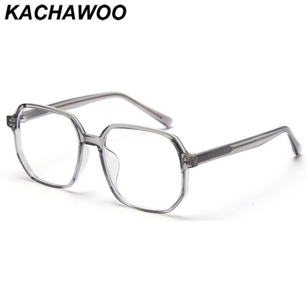 fashion sunglasses frames kachawoo men's square glasses optical clear lenses big for women stylish accessories acetate grey transparent, Black
fashion sunglasses frames kachawoo men's square glasses optical clear lenses big for women stylish accessories acetate grey transparent, Black