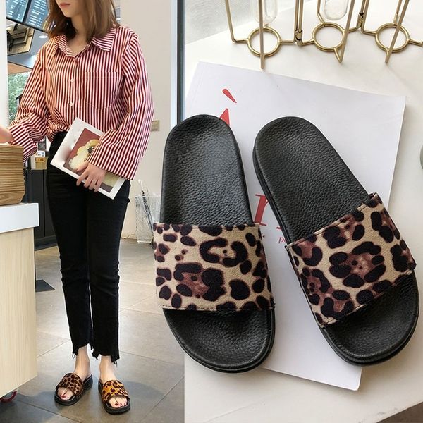 38.# indoor for women luipaard print slippers casual shoes slides bathroom summer sandals slipper calzado mujer, Black
38.# indoor for women luipaard print slippers casual shoes slides bathroom summer sandals slipper calzado mujer, Black