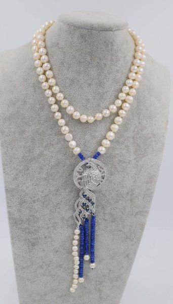 chains freshwater pearl white round necklace 8-9mm 36inch blue red jades peafowl wholesale beads nature gift discount fppj, Silver
chains freshwater pearl white round necklace 8-9mm 36inch blue red jades peafowl wholesale beads nature gift discount fppj, Silver