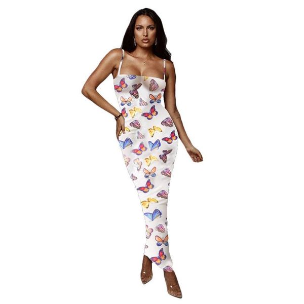 casual dresses butterfly print summer club dress women clothes beach slim slip bandage bodycon elegant long party vestidos, Black;gray
casual dresses butterfly print summer club dress women clothes beach slim slip bandage bodycon elegant long party vestidos, Black;gray