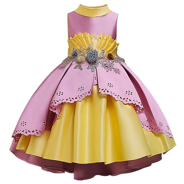 Flower Girl Wedding Party Bridesmaid embroidery high Collar Tuxedo Girl Birthday Party official communion dinner Tuxedo
Flower Girl Wedding Party Bridesmaid embroidery high Collar Tuxedo Girl Birthday Party official communion dinner Tuxedo