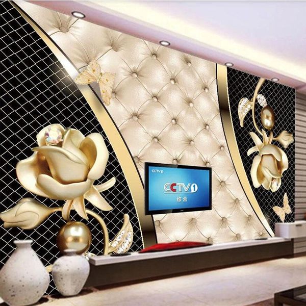 wallpapers custom po wallpaper 3d stereo black gold flowers jewelry mural living room tv sofa luxury home decor papel de parede sala 3 d
wallpapers custom po wallpaper 3d stereo black gold flowers jewelry mural living room tv sofa luxury home decor papel de parede sala 3 d