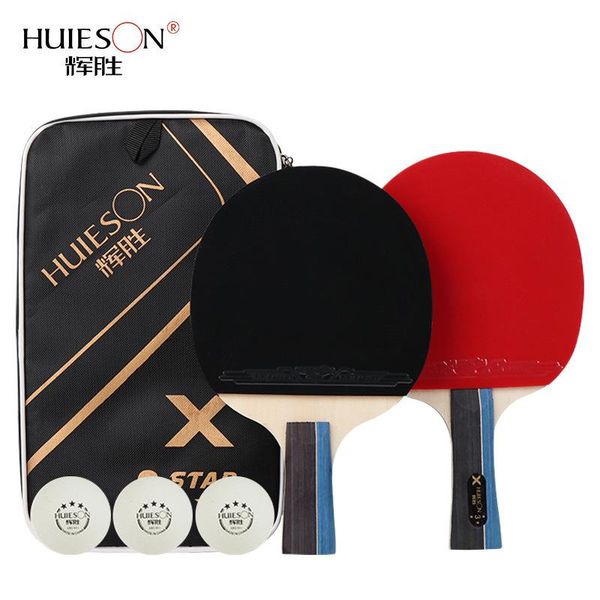 table tennis raquets huisheng log three-star racket double-sided anti-adhesive pong
table tennis raquets huisheng log three-star racket double-sided anti-adhesive pong