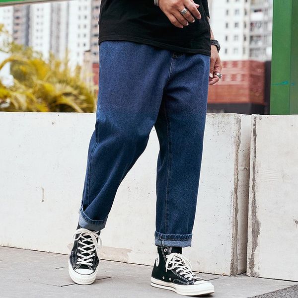 men's jeans gray large size casual nine-point loose harlan pants wide-straight hong kong style old daddy 28-48, Blue
men's jeans gray large size casual nine-point loose harlan pants wide-straight hong kong style old daddy 28-48, Blue