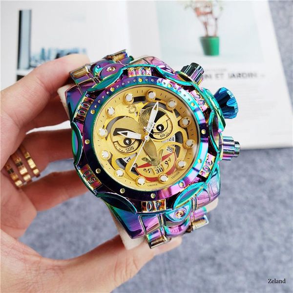 wristwatches undefeated reserve dc joker wristwatch stainless steel quartz mens fashion business watch reloj hombres drop, Slivery;brown
wristwatches undefeated reserve dc joker wristwatch stainless steel quartz mens fashion business watch reloj hombres drop, Slivery;brown