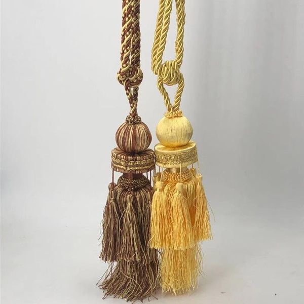 1 pairs/bag curtain tiebacks binding rope buckles tassel curtainholdbacks ball tie backs home curtain decoraton ing
1 pairs/bag curtain tiebacks binding rope buckles tassel curtainholdbacks ball tie backs home curtain decoraton ing
