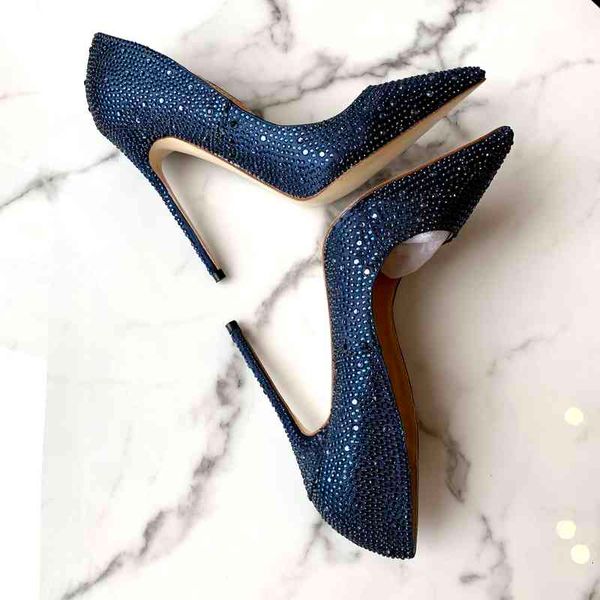fashion women pumps navy blue crystal point toe high heels sandals shoes boots bride wedding 120mm 100mm 8cm, Black
fashion women pumps navy blue crystal point toe high heels sandals shoes boots bride wedding 120mm 100mm 8cm, Black