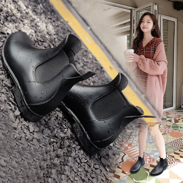 womens rain boots women flat heel round head boots short tube rain boots non-slip waterproof water shoes woman s90
womens rain boots women flat heel round head boots short tube rain boots non-slip waterproof water shoes woman s90