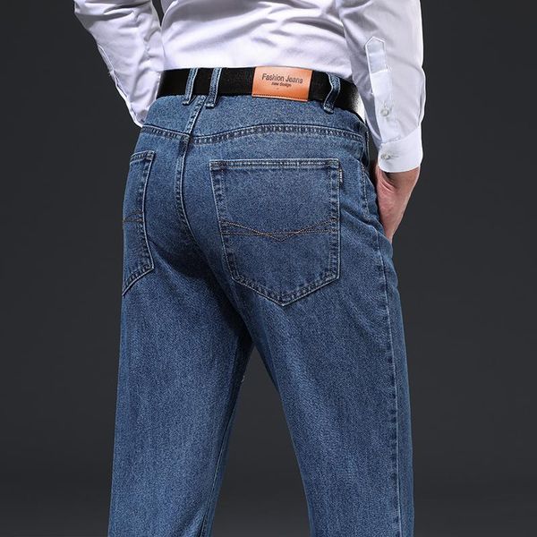 men's jeans 2021 spring and autumn classic light blue fashion casual regular-fit denim trousers men business
men's jeans 2021 spring and autumn classic light blue fashion casual regular-fit denim trousers men business