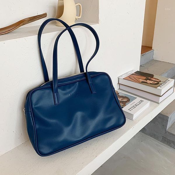 evening bags soft pu leather women big purse handbags large capacity student girls tote shoulder solid color female blue underarm1
evening bags soft pu leather women big purse handbags large capacity student girls tote shoulder solid color female blue underarm1
