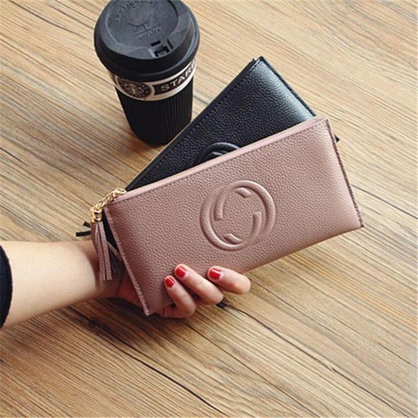 wallets women's handbag wallet 2021 large capacity multi-functional short long fashion, Red;black
wallets women's handbag wallet 2021 large capacity multi-functional short long fashion, Red;black