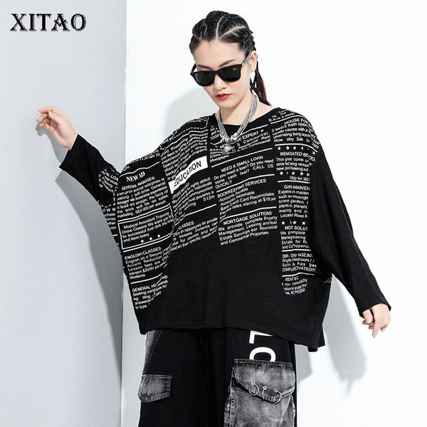 xitao letter patchwork t shirt women loose fashion personality all match batwing sleeve new autumn tee goddess fan zp3258 210309, White
xitao letter patchwork t shirt women loose fashion personality all match batwing sleeve new autumn tee goddess fan zp3258 210309, White