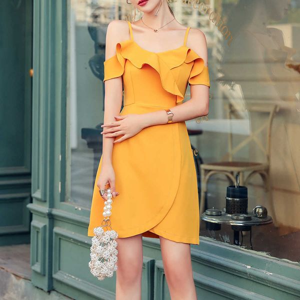 foryunshes midi dress summer ruffled spaghetti strap mini woman slash neck dress short dresses for women club clothes 210709, Black;gray
foryunshes midi dress summer ruffled spaghetti strap mini woman slash neck dress short dresses for women club clothes 210709, Black;gray