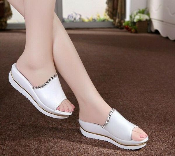 slippers 2021 summer women's comfortable slope rhinestone thick bottom wedge womens shoes indoor outdoor, Black
slippers 2021 summer women's comfortable slope rhinestone thick bottom wedge womens shoes indoor outdoor, Black