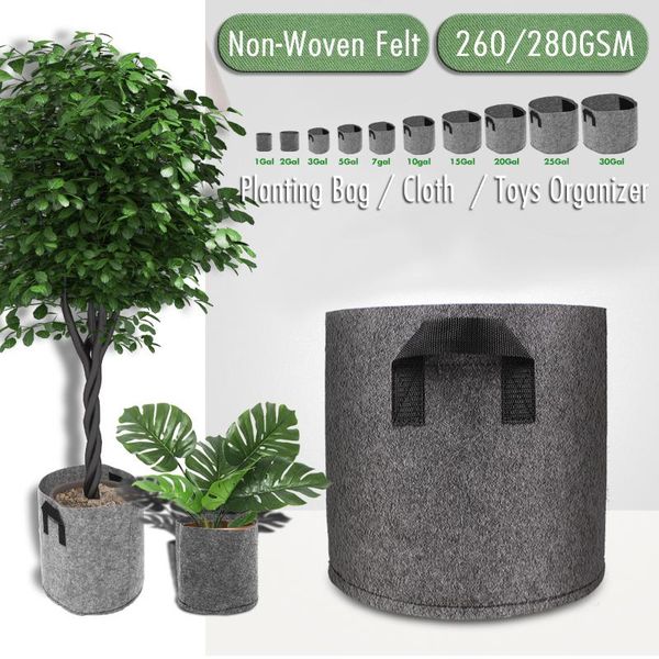 planters & pots non-woven felt 1-30 gallon fabric grow bags breathable planter root pouch container plant with handles garden su
planters & pots non-woven felt 1-30 gallon fabric grow bags breathable planter root pouch container plant with handles garden su