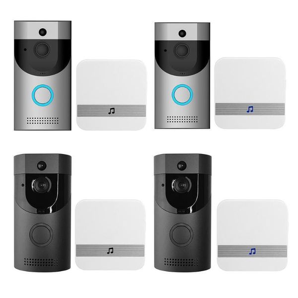b30 wireless wifi intercom video doorbell+ b10 doorbell receiver set 
b30 wireless wifi intercom video doorbell+ b10 doorbell receiver set