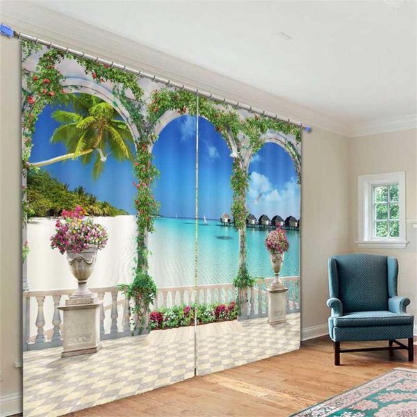 curtain & drapes sea scenery rideaux pour le salon moderne hangings for window 3d curtains home decoration
curtain & drapes sea scenery rideaux pour le salon moderne hangings for window 3d curtains home decoration