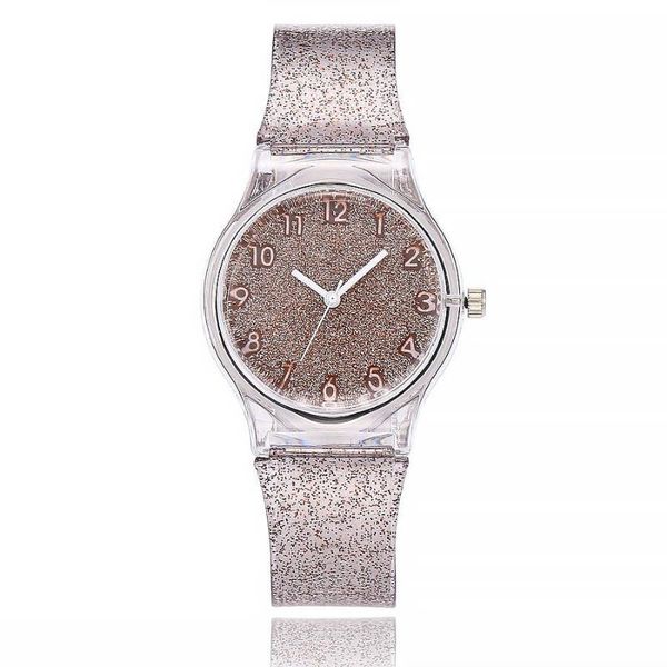 wristwatches fashion watches, transparent plastic silicone women cute lovely ladies dress watch exclusive of this sale clock male, Slivery;brown 
wristwatches fashion watches, transparent plastic silicone women cute lovely ladies dress watch exclusive of this sale clock male, Slivery;brown