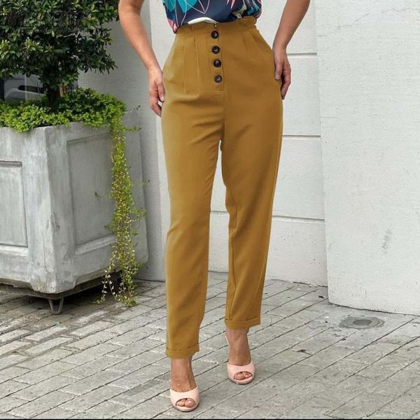 women's pants & capris women's oversized women pleated 2022 summer office lady suits casual solid button up trouser female elegant, Black;white
women's pants & capris women's oversized women pleated 2022 summer office lady suits casual solid button up trouser female elegant, Black;white