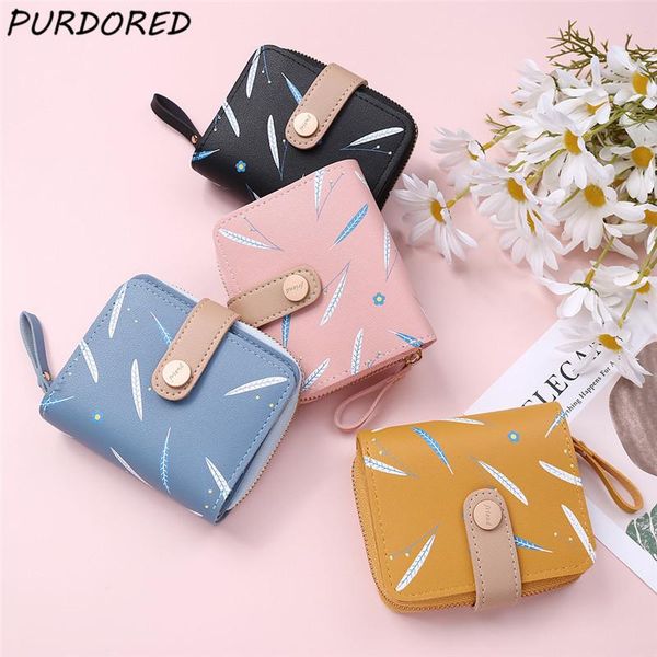 card holders purdored 1 pc women leaf pattern holder zipper credit bank case pu leather female organizer student coin purse, Brown;gray
card holders purdored 1 pc women leaf pattern holder zipper credit bank case pu leather female organizer student coin purse, Brown;gray