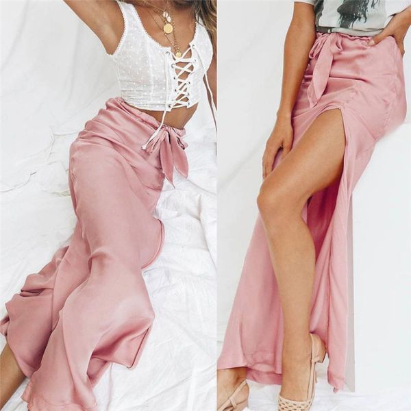 skirts female skirt women's summer fashion pink high waist split bandage cocktail club long, Black
skirts female skirt women's summer fashion pink high waist split bandage cocktail club long, Black