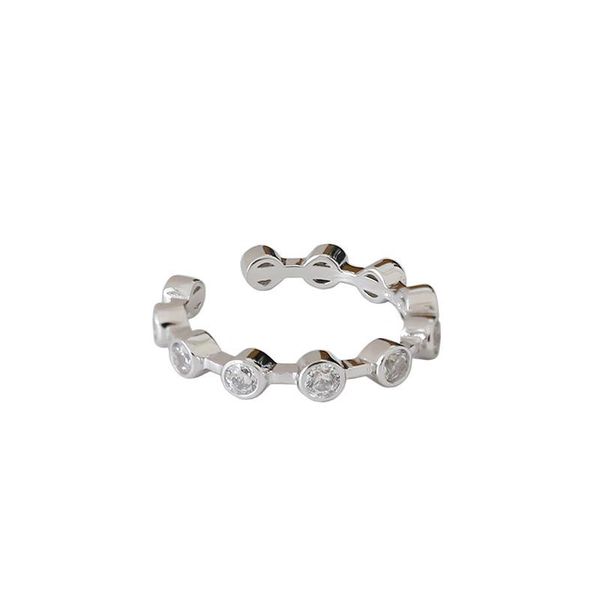 cluster rings 1pc authentic s925 sterling silver fine jewelry round zircon thin ring adjust tlj1077, Golden;silver
cluster rings 1pc authentic s925 sterling silver fine jewelry round zircon thin ring adjust tlj1077, Golden;silver