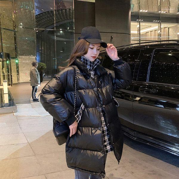 women's down & parkas medium-length cotton clothing winter 2021 loose thickened coat, Black
women's down & parkas medium-length cotton clothing winter 2021 loose thickened coat, Black