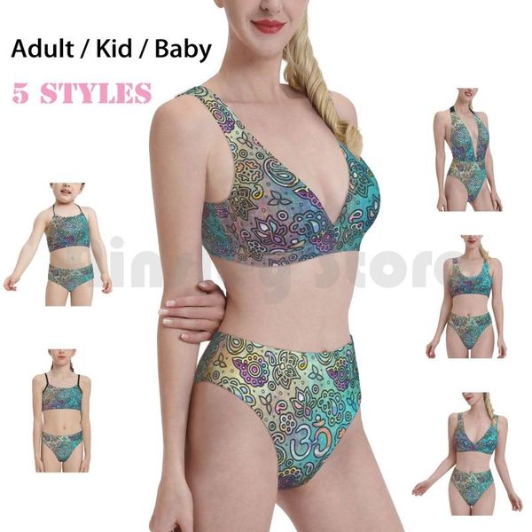 women's swimwear pastel turquoise watercolor om symbol pattern euro aum purple embossed aumkara, White;black
women's swimwear pastel turquoise watercolor om symbol pattern euro aum purple embossed aumkara, White;black