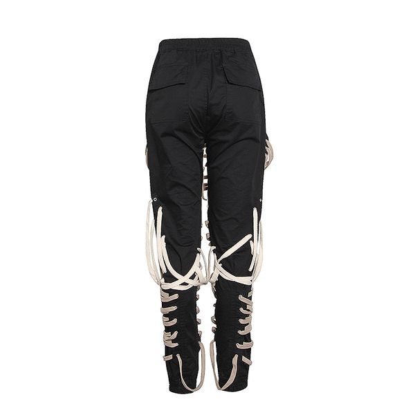 casual patchwork bandage black pants for women high waist plus size harem pants female 2021 autumn fashion new, Black;white
casual patchwork bandage black pants for women high waist plus size harem pants female 2021 autumn fashion new, Black;white