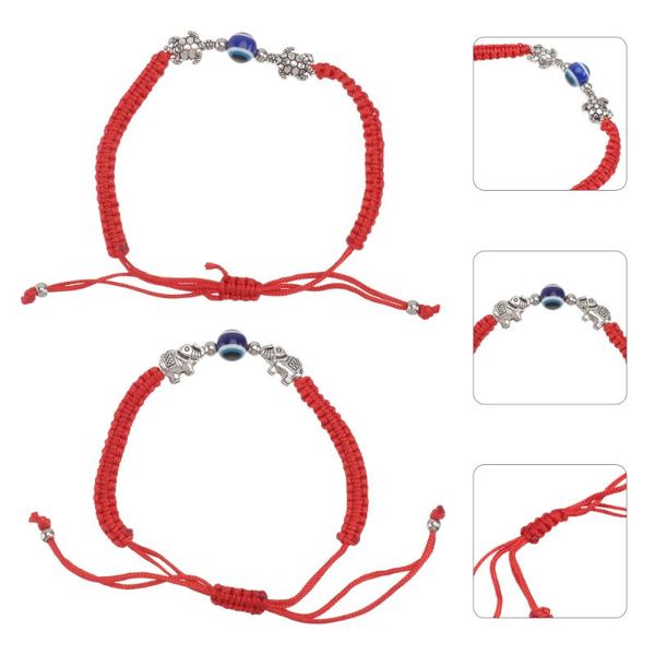 charm bracelets 2pcs decorative wrist chain couple creative hand decoration (red), Golden;silver
charm bracelets 2pcs decorative wrist chain couple creative hand decoration (red), Golden;silver